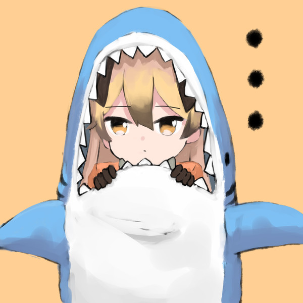 サメに食べられたキタキツネ ぶちゃぱてぃ さんのイラスト ニコニコ静画 イラスト