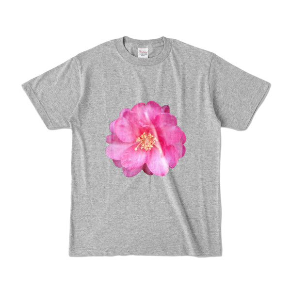 Tシャツ 杢グレー Big花 Pink さんのイラスト ニコニコ静画 イラスト