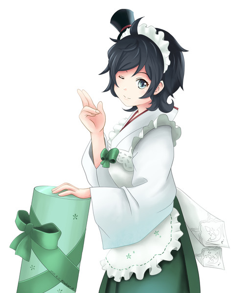 艦これワンドロ３５人目 松風 クロネコ８６ さんのイラスト ニコニコ静画 イラスト