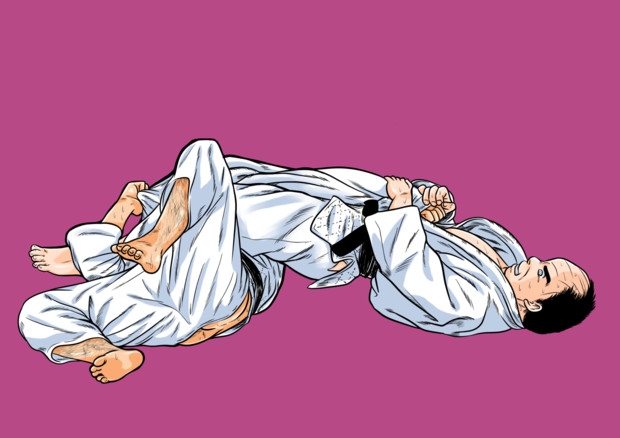 腕ひしぎ十字固め その２ 森野久万三 さんのイラスト ニコニコ静画 イラスト