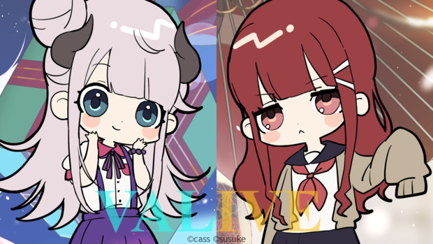 メイディ カナデ Pc壁紙 デフォルメver Projectcass さんのイラスト ニコニコ静画 イラスト