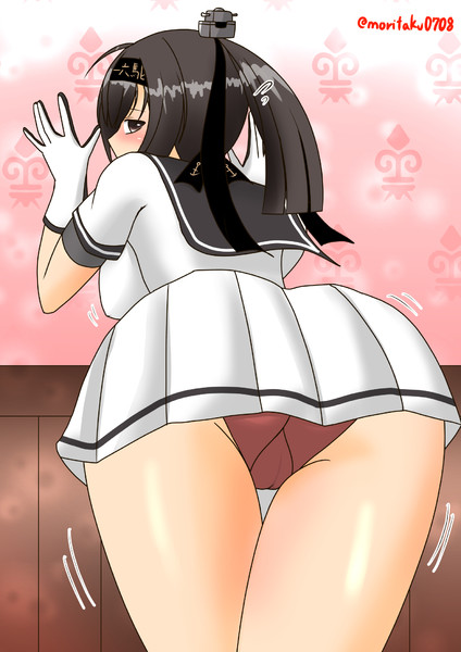 壁に手をつく秋月 Morita さんのイラスト ニコニコ静画 イラスト