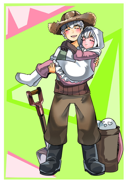 じいさんばあさん若返る Atsu さんのイラスト ニコニコ静画 イラスト