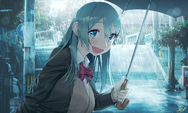 鈴谷 一緒に帰ろ Blew Andwhite さんのイラスト ニコニコ静画 イラスト