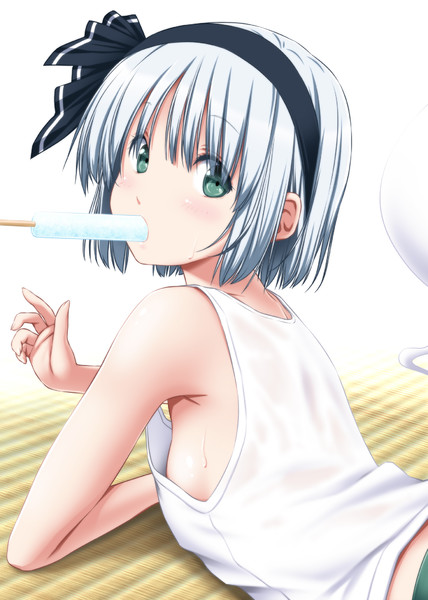 アイス妖夢ちゃん のりたまご 幽々子様がお好き さんのイラスト ニコニコ静画 イラスト
