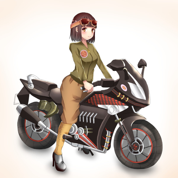 バイクと女の子 ミモリ さんのイラスト ニコニコ静画 イラスト