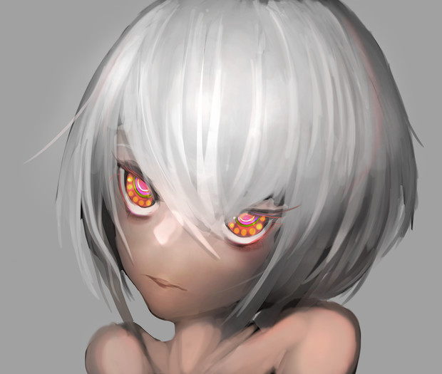 顔の局部集中練習 エンダホーロ さんのイラスト ニコニコ静画 イラスト