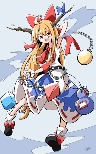 伊吹萃香 じぇねらる さんのイラスト ニコニコ静画 イラスト