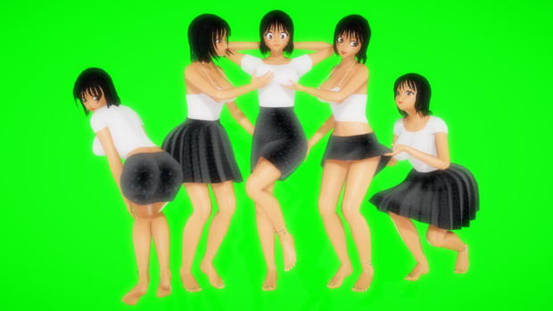 Mmdオリキャラモデル配布 操ちゃんs2 普段着ver 操ちゃん さんのイラスト ニコニコ静画 イラスト