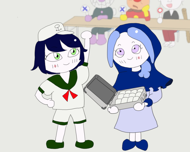 一応食品モチーフキャラだしひょっとしたら くらいのガバガバな動機でオーディションに挑むぎゅうこむ セッ さんのイラスト ニコニコ静画 イラスト