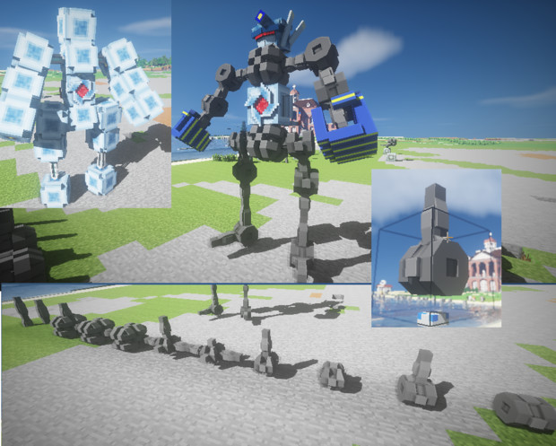 Minecraft 素組に入れるだけのパーツ作ってみた Jointblock まから さんのイラスト ニコニコ静画 イラスト