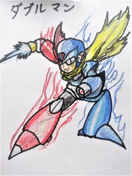 ロックマン１１いい大人達応援企画 ダブルマン やっさんだーz さんのイラスト ニコニコ静画 イラスト
