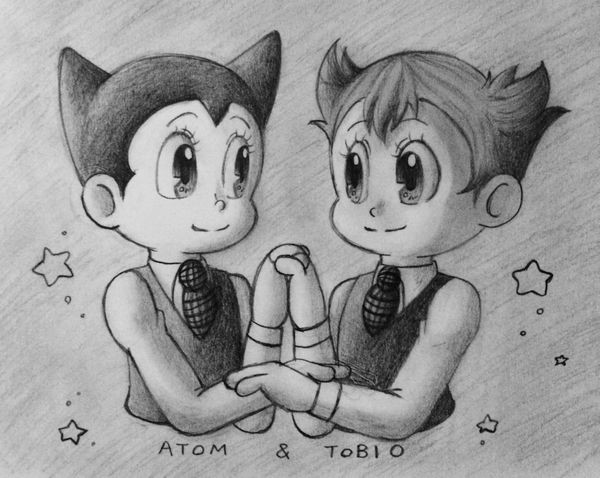 アトムとトビオ 綿崎ネル さんのイラスト ニコニコ静画 イラスト