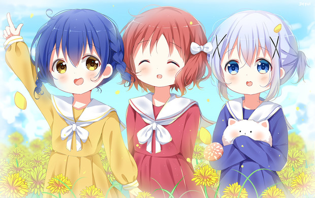 我ら永遠 チマメ隊 Gochiusa デユイ さんのイラスト ニコニコ静画 イラスト