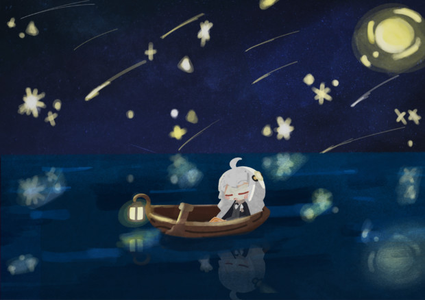 星の海で眠る 篠ミヤ さんのイラスト ニコニコ静画 イラスト
