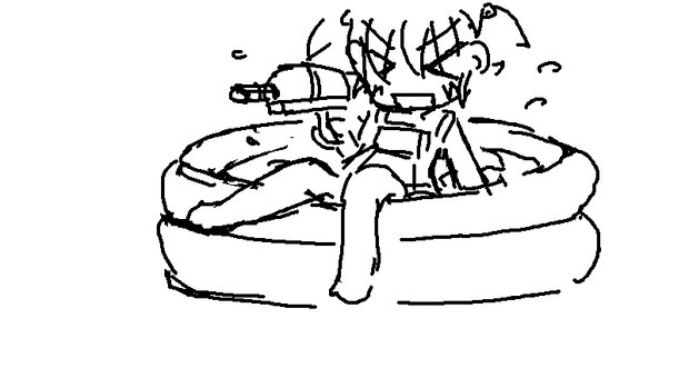 お題 夏 女の子 くろがね 旧下衆人37号 さんのイラスト ニコニコ静画 イラスト