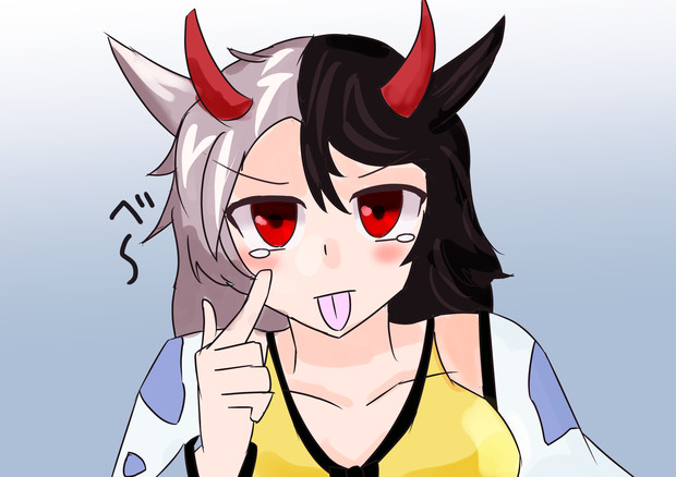 敗北の悔しさを無言で表現する潤美さん 億年置き傘 さんのイラスト ニコニコ静画 イラスト