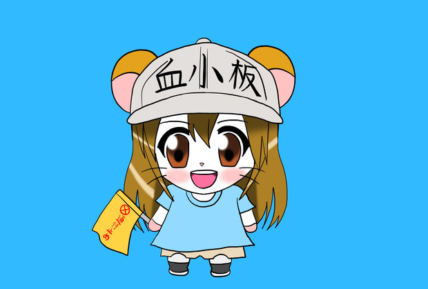 ハムスターになった血小板ちゃん 絵描きの冒険者katosan さんのイラスト ニコニコ静画 イラスト