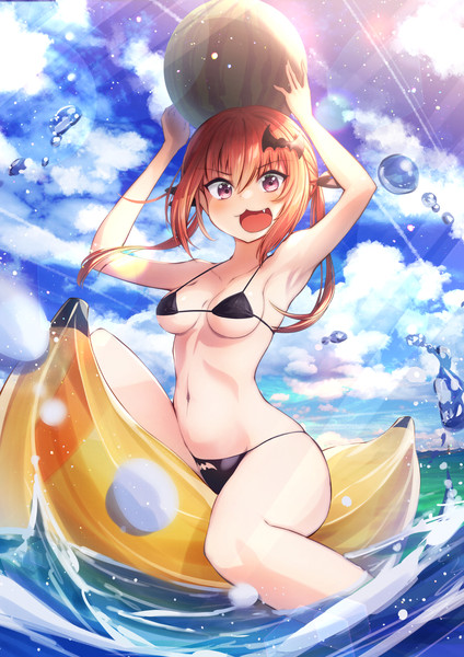 夏だ海だサターニャだ くるせらー 鉱物画集出たよ さんのイラスト ニコニコ静画 イラスト