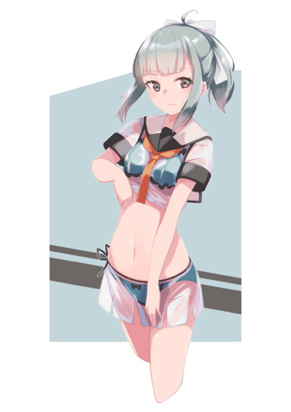 透け透け夕張さん Uut さんのイラスト ニコニコ静画 イラスト