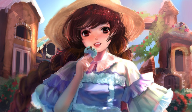 アイスクリームの町 こもりひっき さんのイラスト ニコニコ静画 イラスト