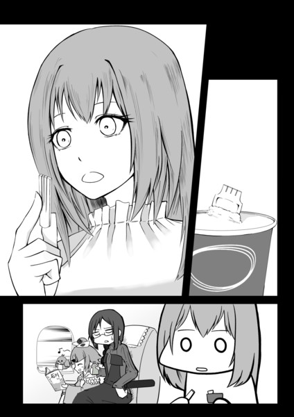 アイスに敗北したスカディ様 ナナミワ さんのイラスト ニコニコ静画 イラスト