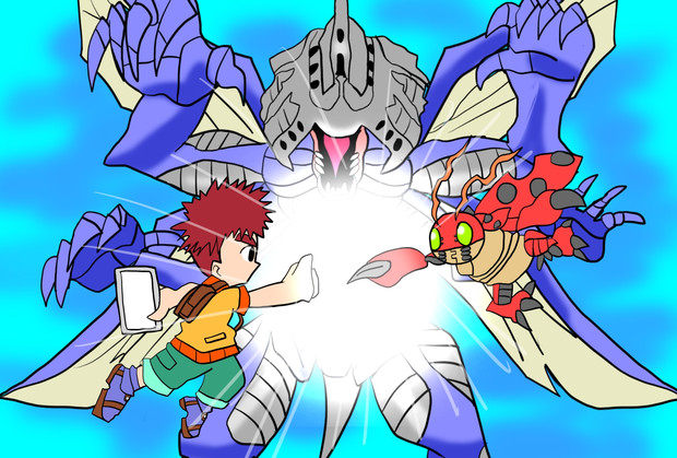 選ばれし子供達の使命とカブテリモン復活 絵描きの冒険者katosan さんのイラスト ニコニコ静画 イラスト