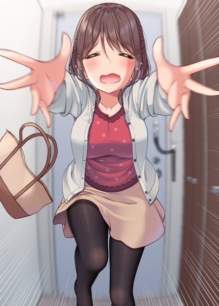 うええ ん 今日は一段とお仕事大変だったよ はやくぎゅってして ぐらんで さんのイラスト ニコニコ静画 イラスト