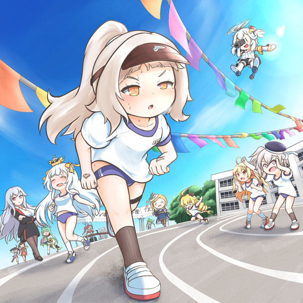 徒競走z46 クロミミ さんのイラスト ニコニコ静画 イラスト