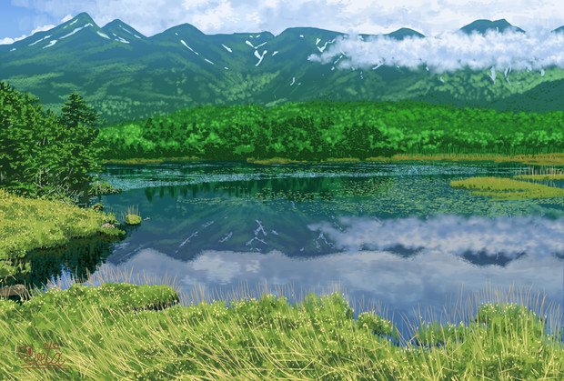 北海道 知床五湖 スーピー さんのイラスト ニコニコ静画 イラスト