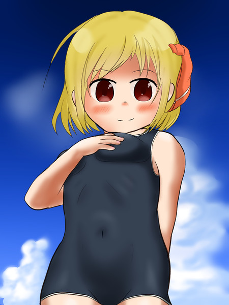 ルーミア In 海水浴場 とりうち さんのイラスト ニコニコ静画 イラスト