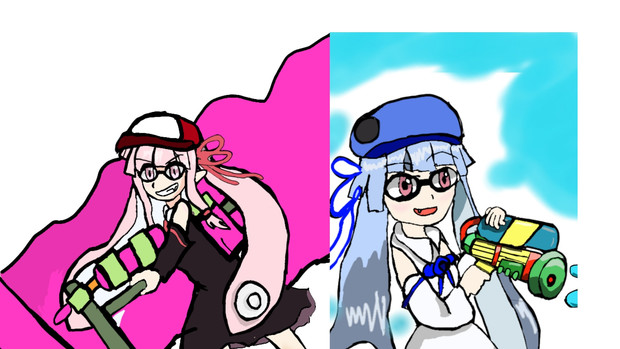 スプラトゥーンですよ 琴葉姉妹 醍醐 さんのイラスト ニコニコ静画 イラスト