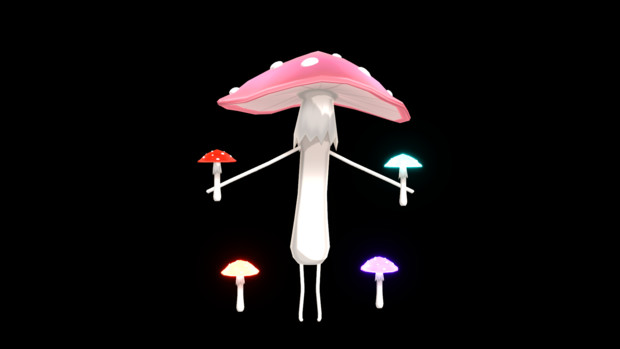 ゲーミングきのことクリーチャー ふわぱか さんのイラスト ニコニコ静画 イラスト