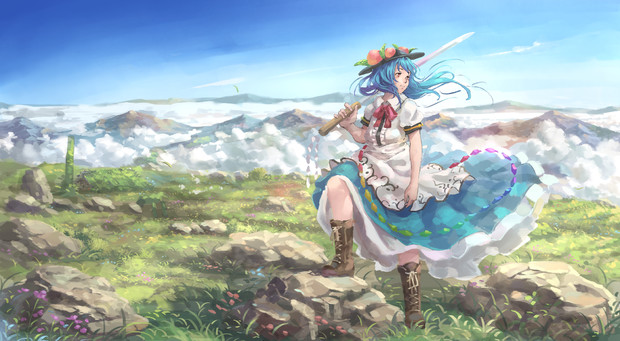 比那名居天子 なぎ さんのイラスト ニコニコ静画 イラスト