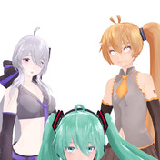 Mmdモデル配布あり Tda式改変亞北ネル 公安9課 V3 00 Vk さんのイラスト ニコニコ静画 イラスト