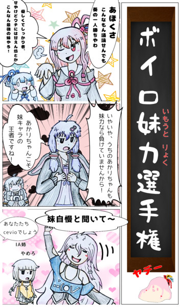 ボイロ妹キャラ討論会 H2o さんのイラスト ニコニコ静画 イラスト