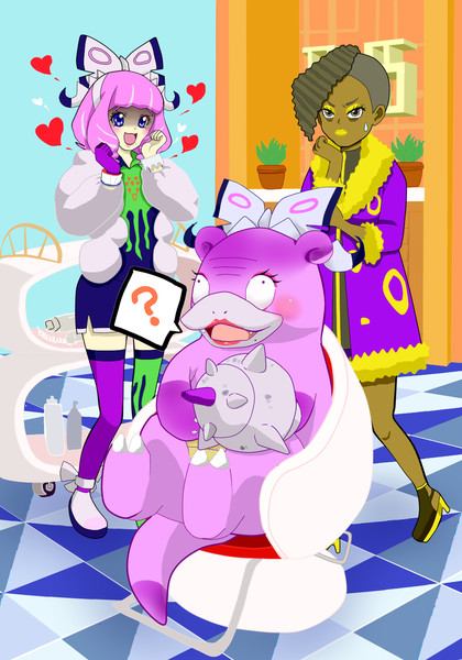 美容師 ここはポケモン用のサロンじゃないんだけど Kitson さんのイラスト ニコニコ静画 イラスト