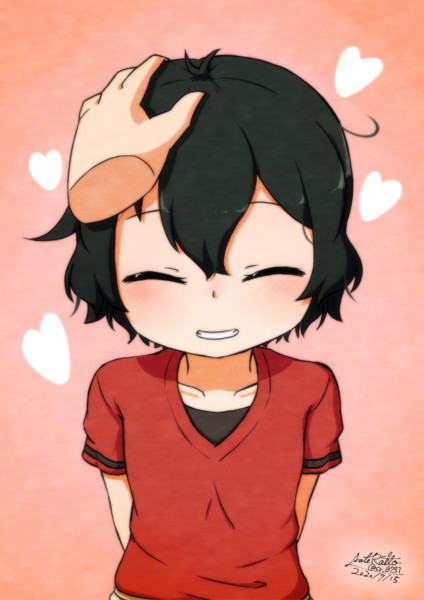 撫でたい ニコニコ静画 イラスト
