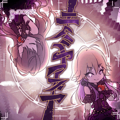 Gifアニメ 天使と悪魔 あずまうど さんのイラスト ニコニコ静画 イラスト