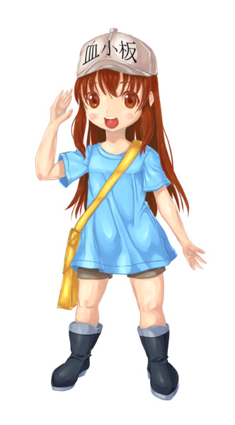 はたらく細胞 血小板ちゃん ニコニコ静画 イラスト