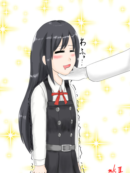 あごをなでる 紙装甲mk さんのイラスト ニコニコ静画 イラスト