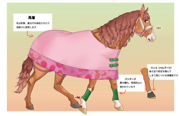 Icg馬 猪名鳴 ひづめ さんのイラスト ニコニコ静画 イラスト