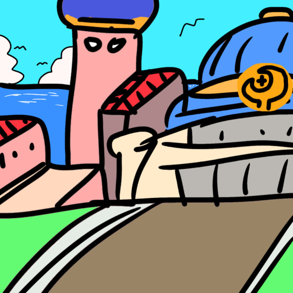ドエライ王国首都デーレー王宮前 小波ここな さんのイラスト ニコニコ静画 イラスト