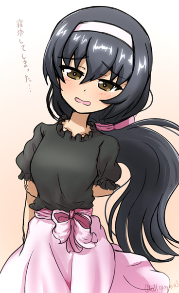 ガルパン 冷泉麻子 交響曲 灰色プリン Nakanokami さんのイラスト ニコニコ静画 イラスト
