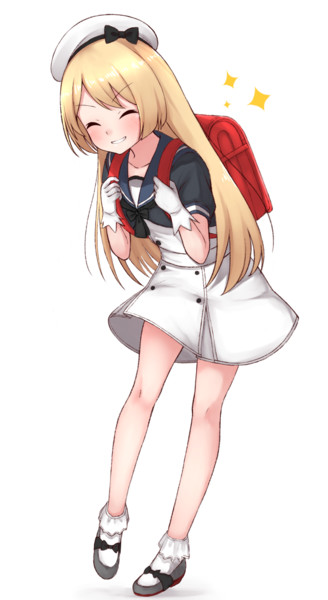 買ってもらったランドセルを嬉しそうに見せるｼﾞｬｰｳﾞｨｽ てぃえむ さんのイラスト ニコニコ静画 イラスト