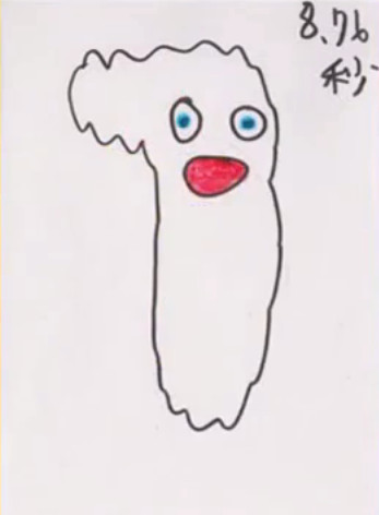 自称タレントが描いた絵10