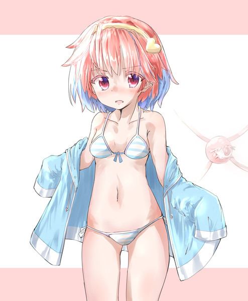 水着パーカーさとり様 Yukina さんのイラスト ニコニコ静画 イラスト