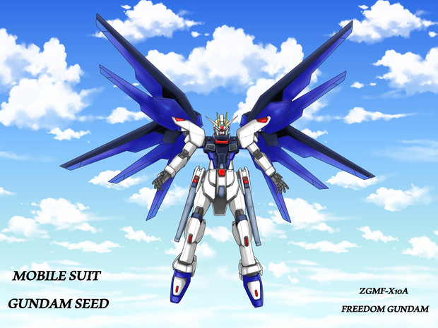 フリーダムガンダム ガンマ イラストたまに漫画 さんのイラスト ニコニコ静画 イラスト
