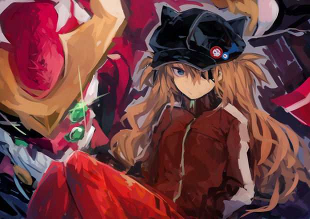 式波 アスカ ラングレー かーみん とめどない さんのイラスト ニコニコ静画 イラスト