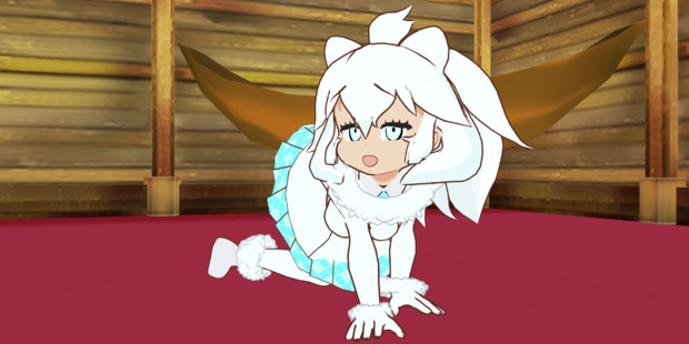 ちょこっとセクシーなホワイトライオンちゃん スワラ さんのイラスト ニコニコ静画 イラスト